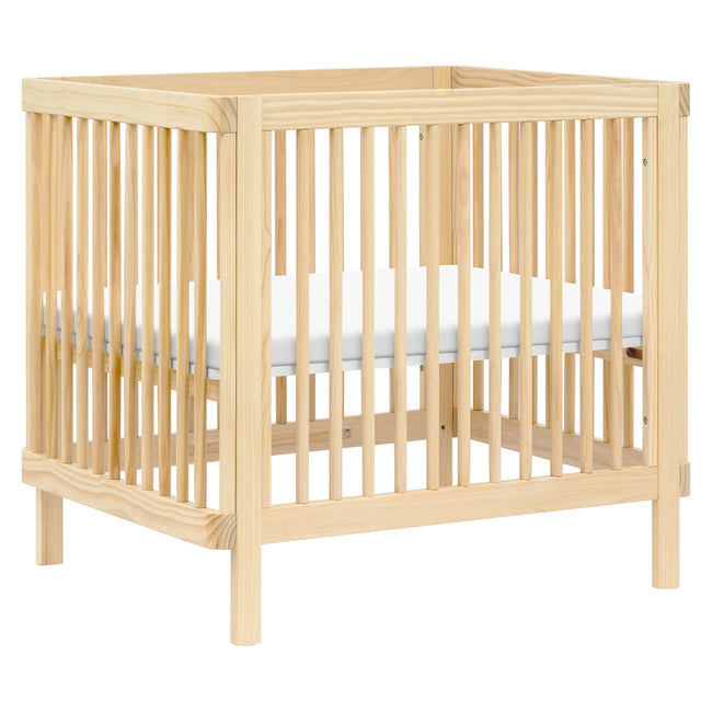 M29880BD,Babyletto,Pogo 8-in-1 Convertible Crib w/ Bassinet & Toddler Bed Kits in Blonde