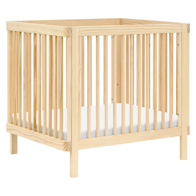 M29880BD,Babyletto,Pogo 8-in-1 Convertible Crib w/ Bassinet & Toddler Bed Kits in Blonde