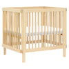 M29880BD,Babyletto,Pogo 8-in-1 Convertible Crib w/ Bassinet & Toddler Bed Kits in Blonde