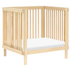 M29880BD,Babyletto,Pogo 8-in-1 Convertible Crib w/ Bassinet & Toddler Bed Kits in Blonde