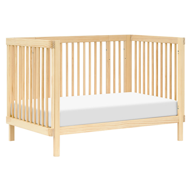 M29880BD,Babyletto,Pogo 8-in-1 Convertible Crib w/ Bassinet & Toddler Bed Kits in Blonde