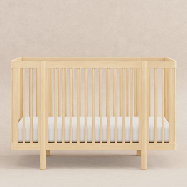 M29880BD,Babyletto,Pogo 8-in-1 Convertible Crib w/ Bassinet & Toddler Bed Kits in Blonde