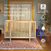 M29880BD,Babyletto,Pogo 8-in-1 Convertible Crib w/All-Stages Conversion Kits in Blonde