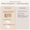 M29880HY,Babyletto,Pogo 8-in-1 Convertible Crib w/ Bassinet & Toddler Bed Kits in Honey