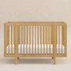 M29880HY,Babyletto,Pogo 8-in-1 Convertible Crib w/ Bassinet & Toddler Bed Kits in Honey