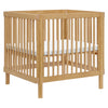 M29880HY,Babyletto,Pogo 8-in-1 Convertible Crib w/ Bassinet & Toddler Bed Kits in Honey