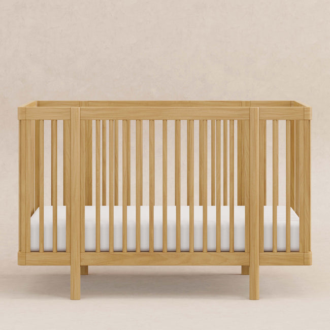 M29880HY,Babyletto,Pogo 8-in-1 Convertible Crib w/All-Stages Conversion Kits in Honey
