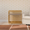 M29880HY,Babyletto,Pogo 8-in-1 Convertible Crib w/ Bassinet & Toddler Bed Kits in Honey