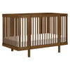 M29880NL,Babyletto,Pogo 8-in-1 Convertible Crib w/ Bassinet & Toddler Bed Kits in Natural Walnut