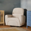 M30087AT,Babyletto,Rainbow Recliner and Swivel Glider in Almond Teddy Loop