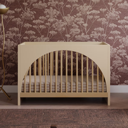 M30201TPESH,Babyletto,Moab 3-in-1 Convertible Crib in Taupe/Ash