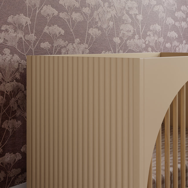 M30201TPESH,Babyletto,Moab 3-in-1 Convertible Crib in Taupe/Ash