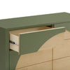M30216OLSH,Babyletto,Moab 6-Drawer Assembled Dresser in Olive/Ash