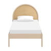 M30269TPESH,Babyletto Kids,Moab Twin Bed in Taupe/Ash