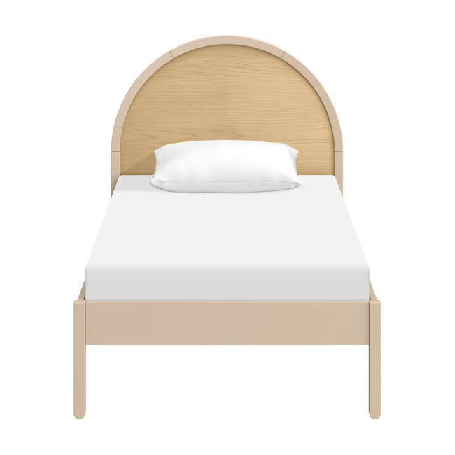 M30269TPESH,Babyletto Kids,Moab Twin Bed in Taupe/Ash
