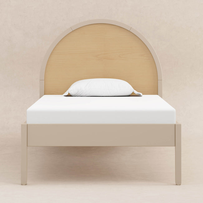 M30269TPESH,Babyletto Kids,Moab Twin Bed in Taupe/Ash