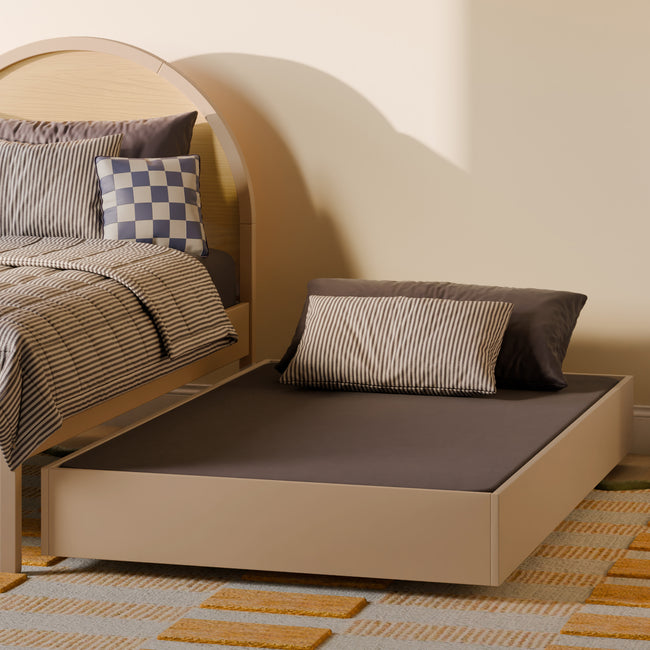 M30269TPESH,Babyletto Kids,Moab Twin Bed in Taupe/Ash