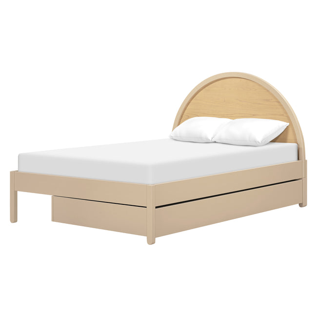 M30296TPESH,Babyletto Kids,Moab Full Bed in Taupe/Ash