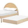 M30296TPESH,Babyletto Kids,Moab Full Bed in Taupe/Ash