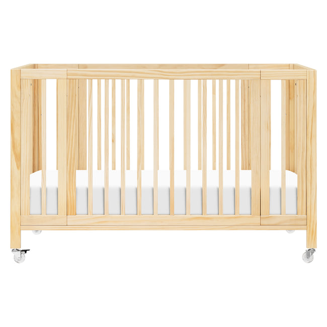 M30880BD,Babyletto,Rolli 9-in-1 Convertible All-Stages® Crib w/ Bassinet & Toddler Bed Kits in Blonde