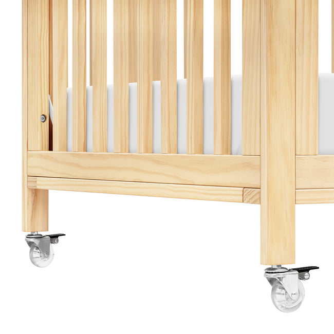 M30880BD,Babyletto,Rolli 9-in-1 Convertible All-Stages® Crib w/ Bassinet & Toddler Bed Kits in Blonde