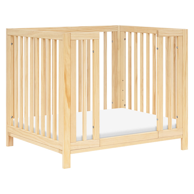 M30880BD,Babyletto,Rolli 9-in-1 Convertible All-Stages® Crib w/ Bassinet & Toddler Bed Kits in Blonde