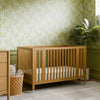M30880HY,Babyletto,Rolli 9-in-1 Convertible All-Stages® Crib w/ Bassinet & Toddler Bed Kits in Honey