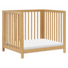 M30880HY,Babyletto,Rolli 9-in-1 Convertible All-Stages® Crib w/ Bassinet & Toddler Bed Kits in Honey