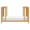 M30880HY,Babyletto,Rolli 9-in-1 Convertible All-Stages® Crib w/ Bassinet & Toddler Bed Kits in Honey