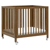 M30880NL,Babyletto,Rolli 9-in-1 Convertible All-Stages® Crib w/ Bassinet & Toddler Bed Kits in Natural Walnut