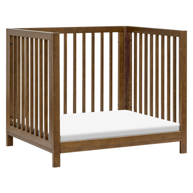 M30880NL,Babyletto,Rolli 9-in-1 Convertible All-Stages® Crib w/ Bassinet & Toddler Bed Kits in Natural Walnut