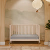 M30880NX,Babyletto,Rolli 9-in-1 Convertible All-Stages® Crib w/ Bassinet & Toddler Bed Kits in Washed Natural