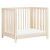 M30880NX,Babyletto,Rolli 9-in-1 Convertible All-Stages® Crib w/ Bassinet & Toddler Bed Kits in Washed Natural