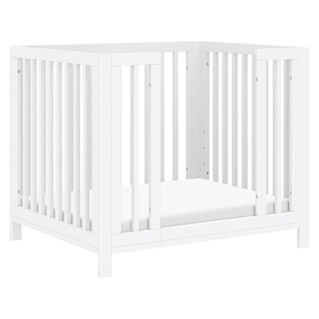 M30880W,Babyletto,Rolli 9-in-1 Convertible All-Stages® Crib w/ Bassinet & Toddler Bed Kits in White
