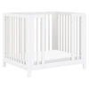 M30880W,Babyletto,Rolli 9-in-1 Convertible All-Stages® Crib w/ Bassinet & Toddler Bed Kits in White