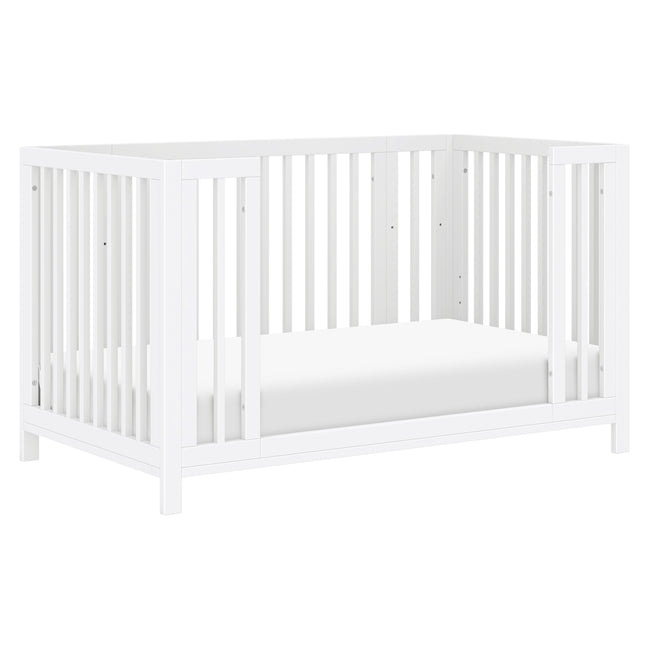 M30880W,Babyletto,Rolli 9-in-1 Convertible All-Stages® Crib w/ Bassinet & Toddler Bed Kits in White