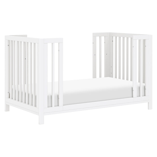 M30880W,Babyletto,Rolli 9-in-1 Convertible All-Stages® Crib w/ Bassinet & Toddler Bed Kits in White