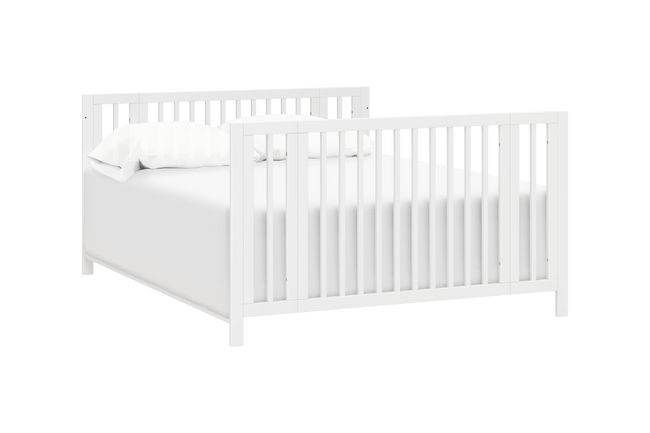 M30880W,Babyletto,Rolli 9-in-1 Convertible All-Stages® Crib w/ Bassinet & Toddler Bed Kits in White