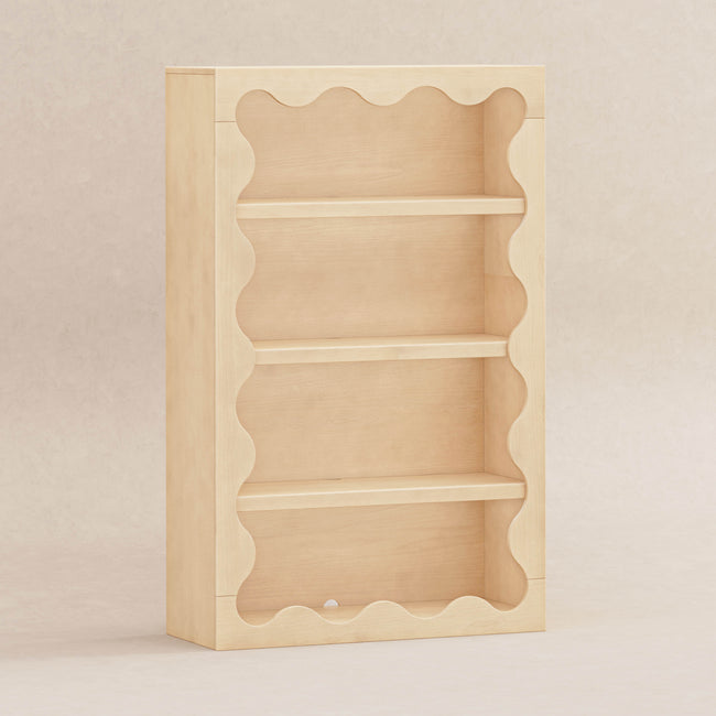 M31111BD,Babyletto Kids,Lido Wave Bookcase in Blonde