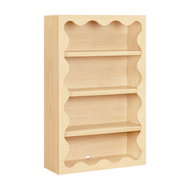 M31111BD,Babyletto Kids,Lido Wave Bookcase in Blonde