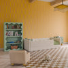 M31111LS,Babyletto Kids,Lido Wave Bookcase in Light Sage