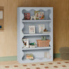 M31111PB,Babyletto Kids,Lido Wave Bookcase in Powder Blue