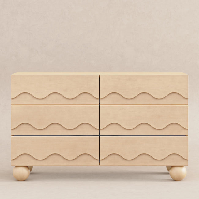M31116BD,Babyletto Kids,Lido Wave 6-Drawer Assembled Dresser in Blonde