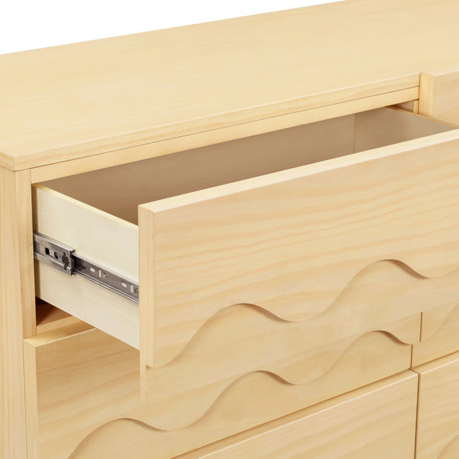 M31116BD,Babyletto Kids,Lido Wave 6-Drawer Assembled Dresser in Blonde