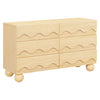 M31116BD,Babyletto Kids,Lido Wave 6-Drawer Assembled Dresser in Blonde