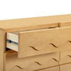 M31116HY,Babyletto Kids,Lido Wave 6-Drawer Assembled Dresser in Honey
