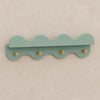 M31125LSHY,Babyletto Kids,Lido Wave Book Shelf with Hooks in Light Sage and Honey
