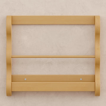 M31130HY,Babyletto Kids,Lido Wave Book Rack in Honey