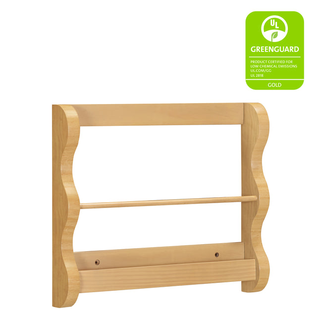 M31130HY,Babyletto Kids,Lido Wave Book Rack in Honey