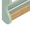 M31130LSHY,Babyletto Kids,Lido Wave Book Rack in Light Sage and Honey
